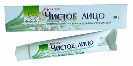 Крем «чисте обличчя», відгуки про засоби від компанії гербекстра