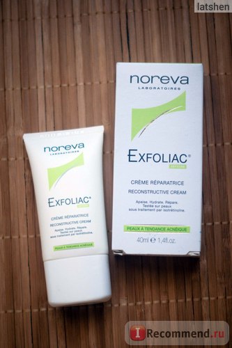 Крем для обличчя noreva exfoliac creme reparatrice - «супер відновлює крем для обличчя noreva