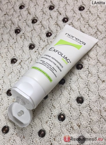 Крем для обличчя noreva exfoliac creme reparatrice - «кращий відновлює крем для проблемної