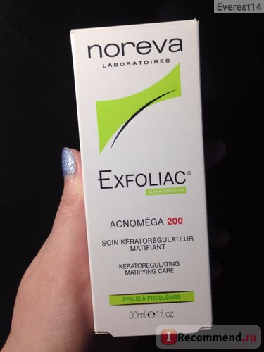 Crema pentru acnee noreva exfoliac acnomega 200 - 