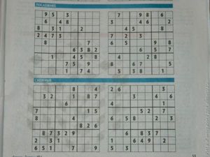Crosswords și Sudoku