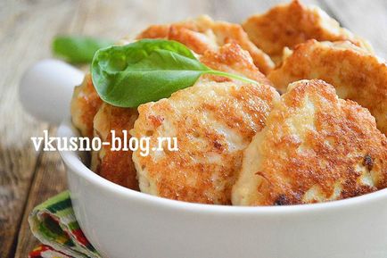 Csirke fánk recept lépésről lépésre fotók