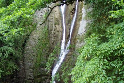 Лазаревське, 33 водоспаду опис, фото, маршрути