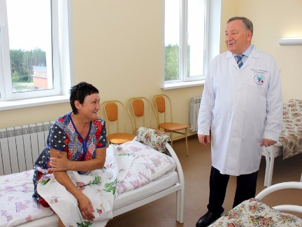 Clădirea medicală și diagnostic a dispensarului regional oncologic din Altai