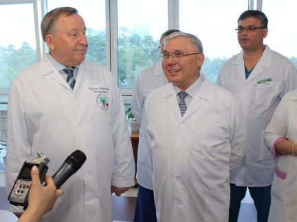 Clădirea medicală și diagnostic a dispensarului regional oncologic din Altai