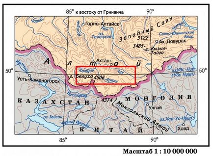 Ghețarii din regiunile montane din Rusia