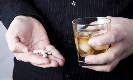 Droguri și influența alcoolului asupra medicamentelor pe corp