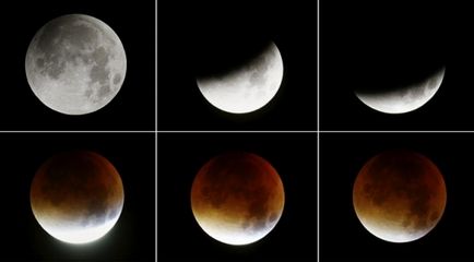 Lunar eclipsa pe 7 august 2017, cum să îndeplinească corect momentul schimbării 1