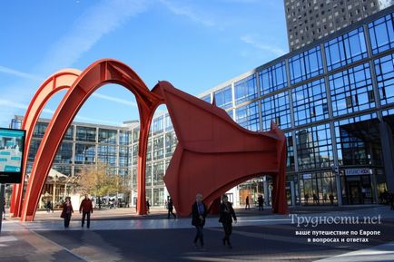 La Défense în cartierul Paris al zgârie-nori