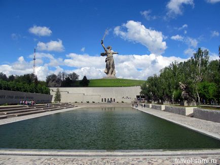 Мамаїв курган і пам'ятник родина-мать у Волгограді, блог про подорожі сергея Дьякова