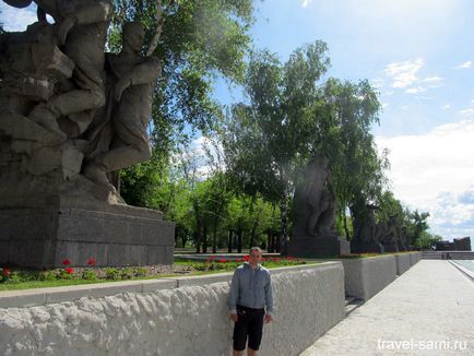 Мамаїв курган і пам'ятник родина-мать у Волгограді, блог про подорожі сергея Дьякова