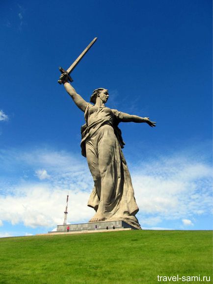 Мамаїв курган і пам'ятник родина-мать у Волгограді, блог про подорожі сергея Дьякова