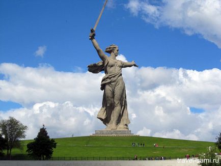 Mamayev Kurgan și monumentul Patriei în Volgograd, un blog despre călătoriile lui Serghei Dyakov