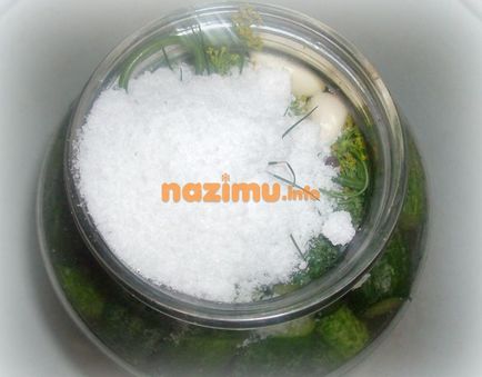 Мариновані огірки з кропом і часником - рецепт з фото на зиму