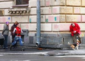 Mentreyling - üldözés emberi kutya az ő egyedi illat, Kocher módszert (az emberi üldözés kutya az ő egyedi illata) Mentreyling - üldözés emberi kutya az ő egyedi illat, Kocher eljárás