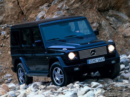 Mercedes-benz g-klasse preț, istorie, fotografie, prezentare generală, caracteristicile Mercedes geldwagen pe