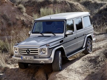 Mercedes-benz g-klasse preț, istorie, fotografie, prezentare generală, caracteristicile Mercedes geldwagen pe