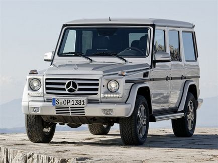 Mercedes-benz g-klasse preț, istorie, fotografie, prezentare generală, caracteristicile Mercedes geldwagen pe