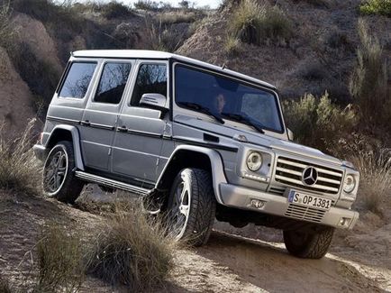 Mercedes-benz g-klasse preț, istorie, fotografie, prezentare generală, caracteristicile Mercedes geldwagen pe