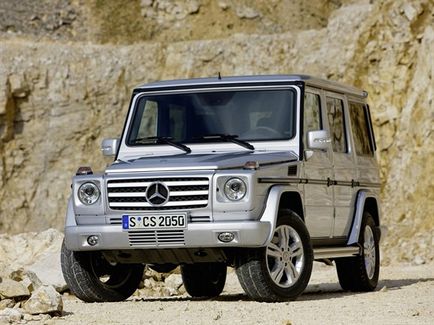 Mercedes-benz g-klasse preț, istorie, fotografie, prezentare generală, caracteristicile Mercedes geldwagen pe