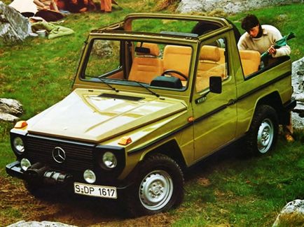 Mercedes-benz g-klasse preț, istorie, fotografie, prezentare generală, caracteristicile Mercedes geldwagen pe