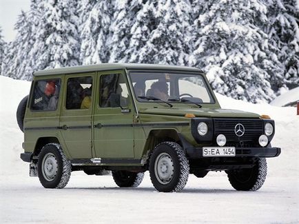 Mercedes-benz g-klasse preț, istorie, fotografie, prezentare generală, caracteristicile Mercedes geldwagen pe