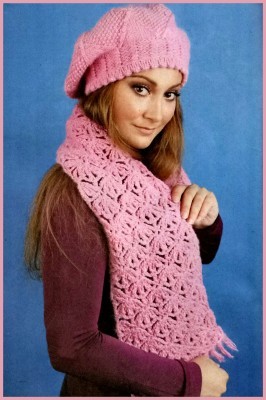 Модні в'язані кофти, светри, з рожевою пряжі, які є моделі і схеми