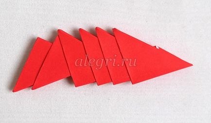 Moduláris origami tűz összeállítás diagramban - Moduláris origami nyúl - assembly program lépésről lépésre origami