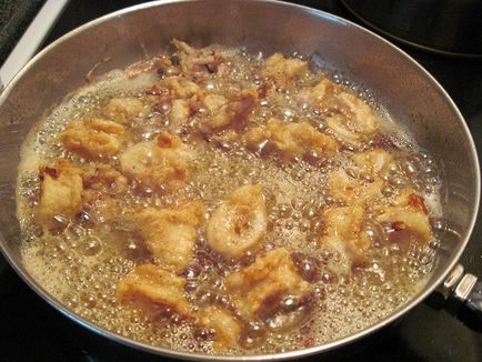 Мої рецепти смажені кільця кальмара в паніровці, як приготувати рецепт з цибулею, хрусткі, з фото