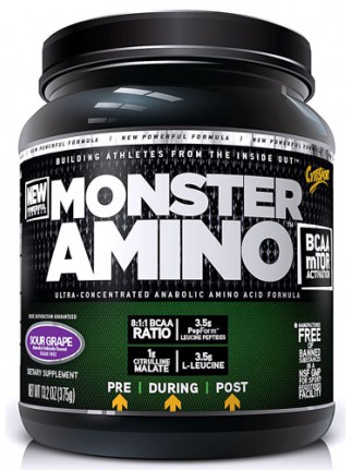 Monster amino, cytosport, bzaa, nutriție sportivă