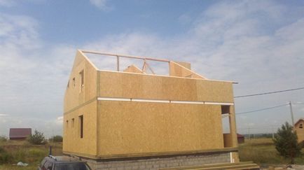 Монтаж сіп панелей, будівництво сип будинків в криму