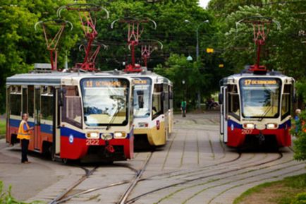 Moscova, știri, tramvaiul numărul 6 ruta a ieșit de pe șinele din nordul tushino