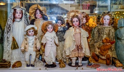 Múzeum Egyedi Dolls - Moszkva séták, múzeumok