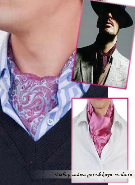 Șoseaua de bărbați - o alternativă la o cravată, de moda urbană