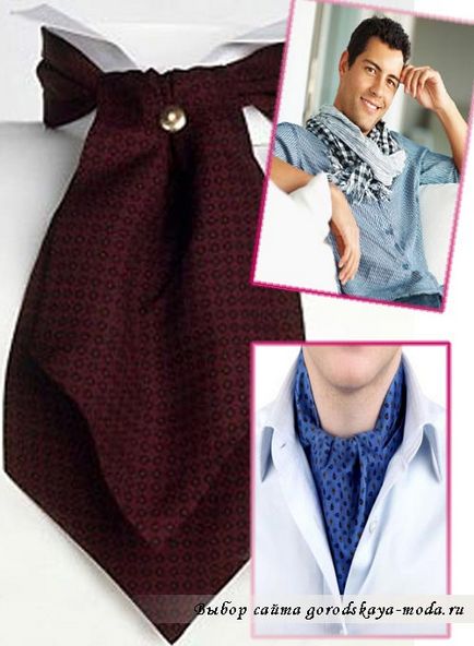 Șoseaua de bărbați - o alternativă la o cravată, de moda urbană