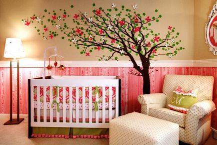 Наклейки на шпалери декор стін, фото, декоративні принти, вінілові для дитячої кімнати, великі на