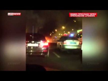 Mașina arde pe bulevardul Kutuzov, ultimele știri pentru tine