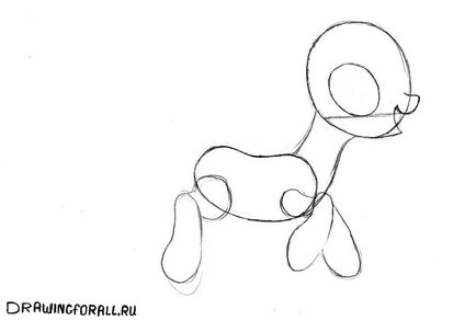 Desenați un ponei curcubeu pas cu pas - cum să desenați un ponei curcubeu cu un creion pas cu pas