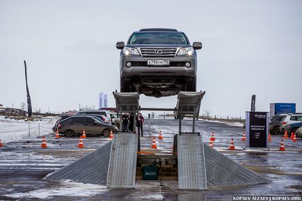 Невеликий фотозвіт toyota x-country і lexus master class