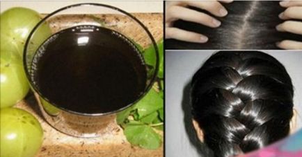 Fără vopsea de păr! Această apă neagră va face ca părul să dispară pentru totdeauna!