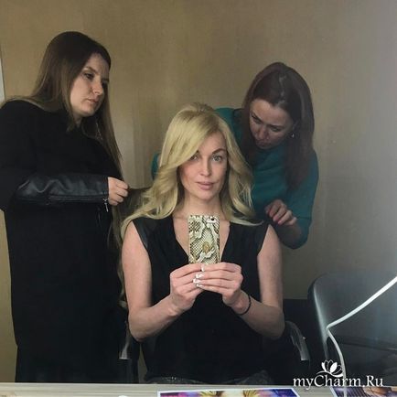 Új frizura Anastasia Volochkova művész szépség hírek