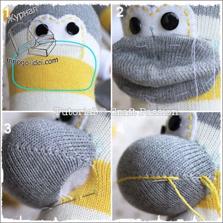 Monkey zokni mester osztály (zokni mester osztály) Monkey zokni mesterkurzus