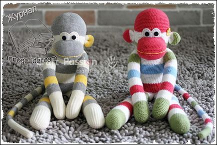 Monkey чорап майсторски клас
