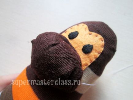 Sock маймуна с ръцете си майсторски клас със снимката, майсторски класове в ръкоделието