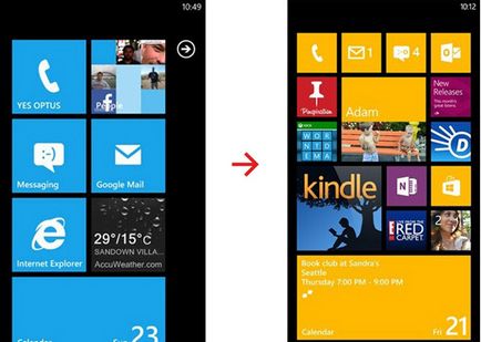 Treceți la Windows Phone 7