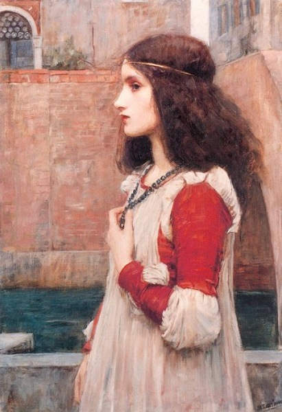 Képek a „Rómeó és Júlia” a illusztrációk és festmények (1888 Ez a munka) Képek a „Rómeó és Júlia” a illusztrációk és festmények