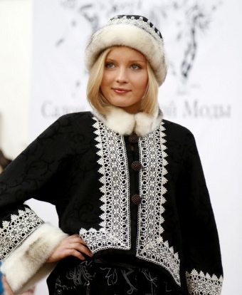 Îmbrăcăminte în stilul popular rus stil modern