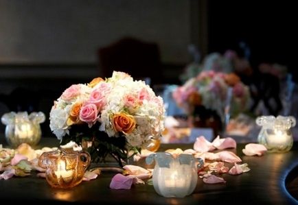 Decorare cu flori - săli de banchet - paradis de nuntă