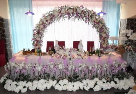Decorare cu flori - săli de banchet - paradis de nuntă