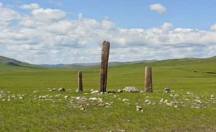 Deer kő - ősi látványosság a mongol sztyeppék